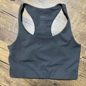 Girlfriend Collective Paloma Bra Moon Grey - s